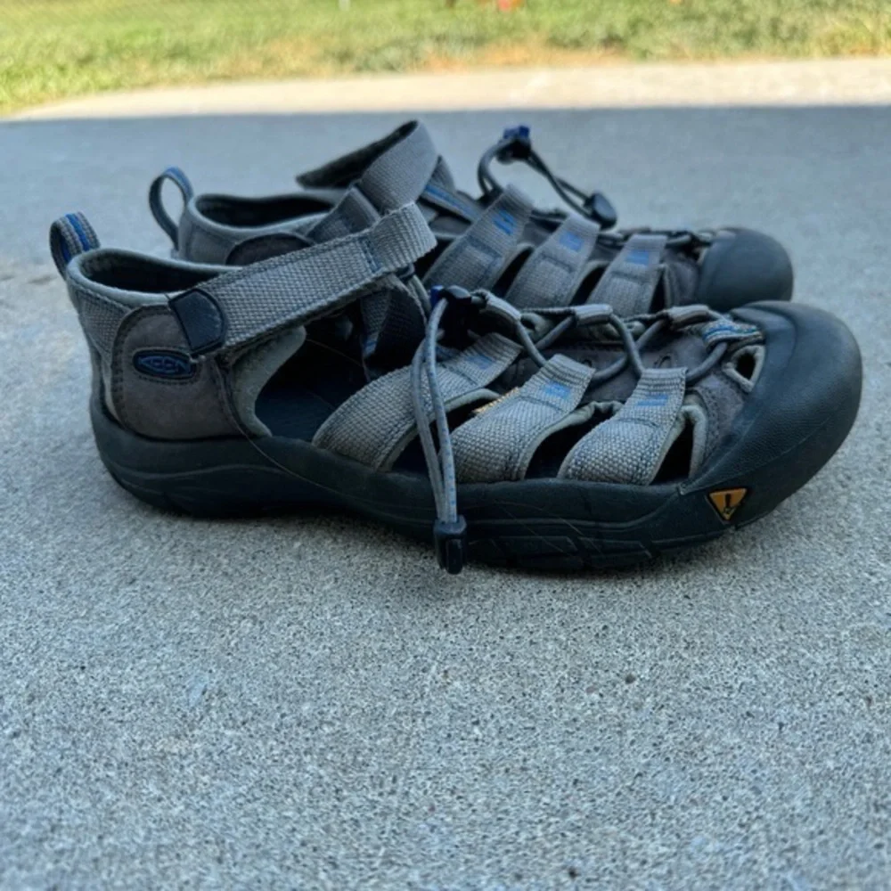 Keen Closed Toe Waterproof Sandals Adjustable Gray Size 6